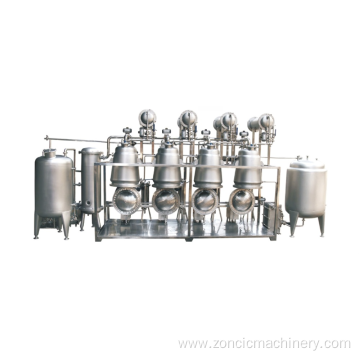 High-quality continuous countercurrent fully enclosed countercurrent herbal extraction equipment